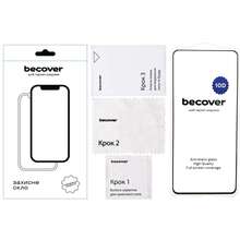 Захисне скло BECOVER 10D для Realme 12 5G Black (712342)