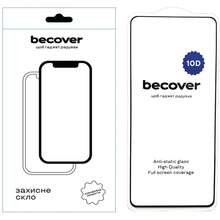 Захисне скло BECOVER 10D для Realme 12 5G Black (712342)