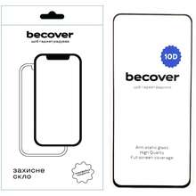 Защитное стекло BECOVER 10D для Realme 12 Plus Black (712343)