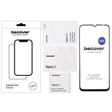 Захисне скло BECOVER 10D для Realme C63 Black (712340)