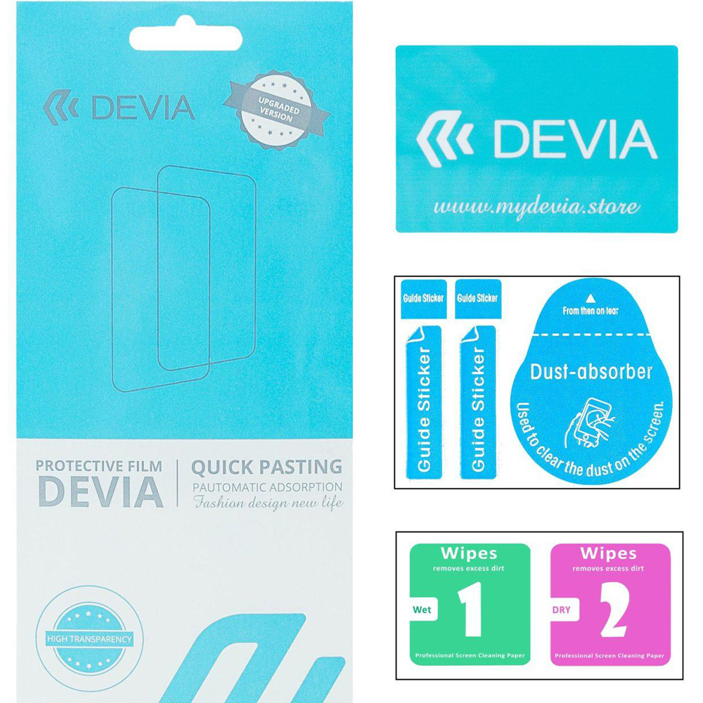 Гідрогелева плівка DEVIA під чохол для Poco X7 (DV-PC-X7U) Тип плівка