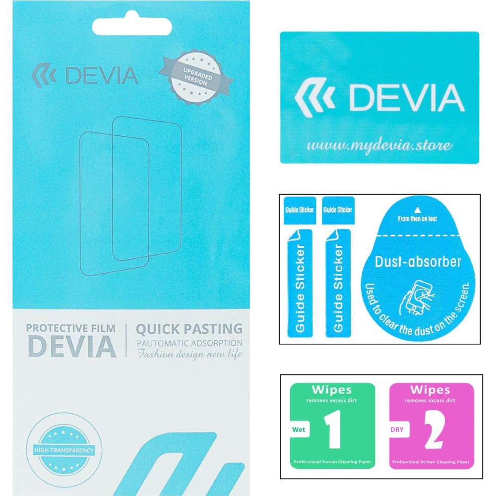 Гідрогелева плівка DEVIA для Samsung Galaxy A26 Matte (DV-SM-A26M) Тип плівка