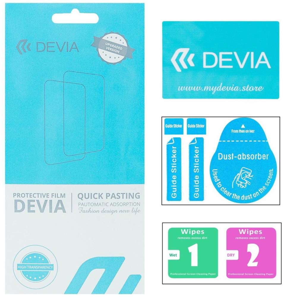 Гидрогелевая пленка DEVIA двухсторонняя для Xiaomi 15 Ultra  (DV-XM-15UFB) Тип пленка