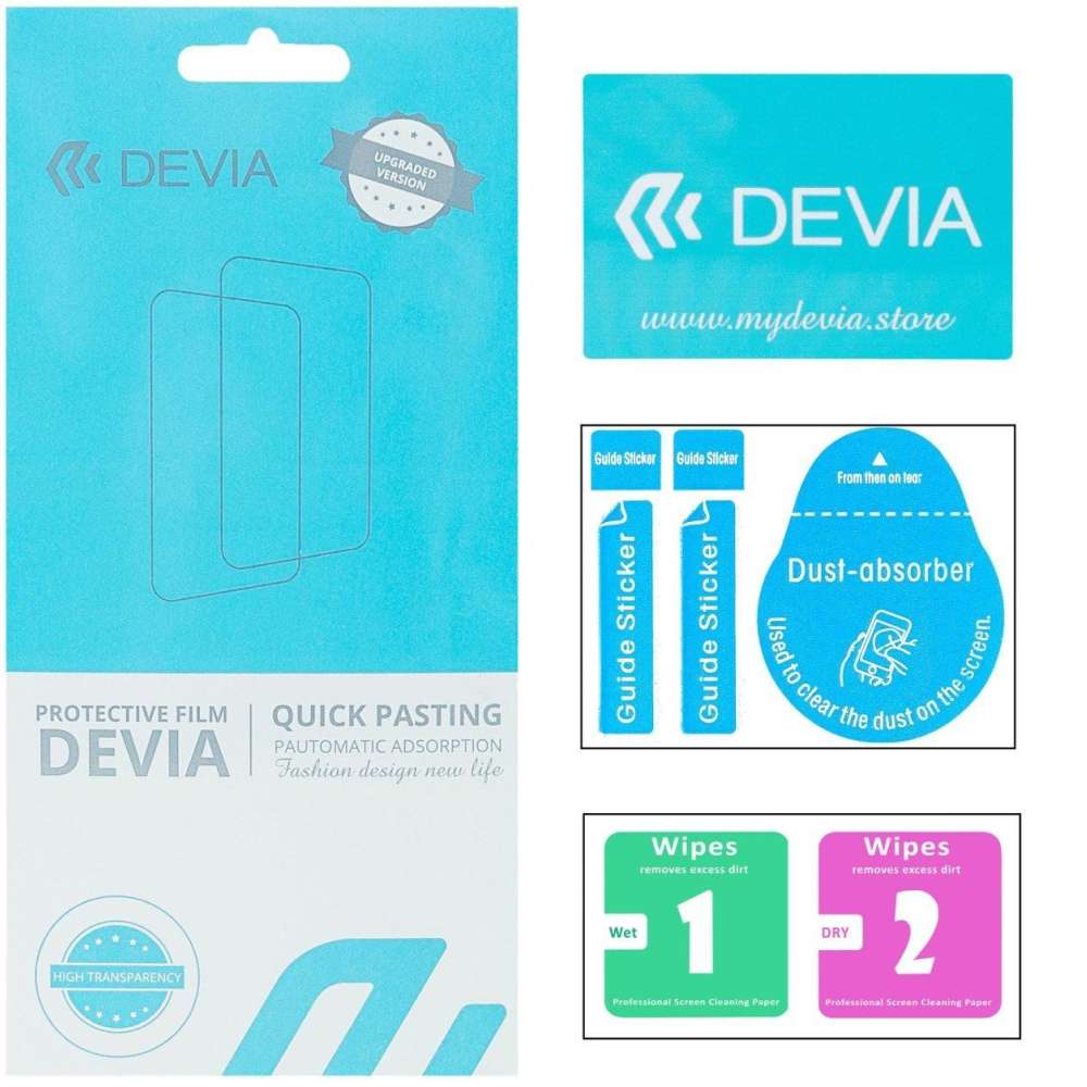 Гідрогелева плівка DEVIA для Xiaomi 14T Pro (DV-XM-14Tpr) Тип плівка