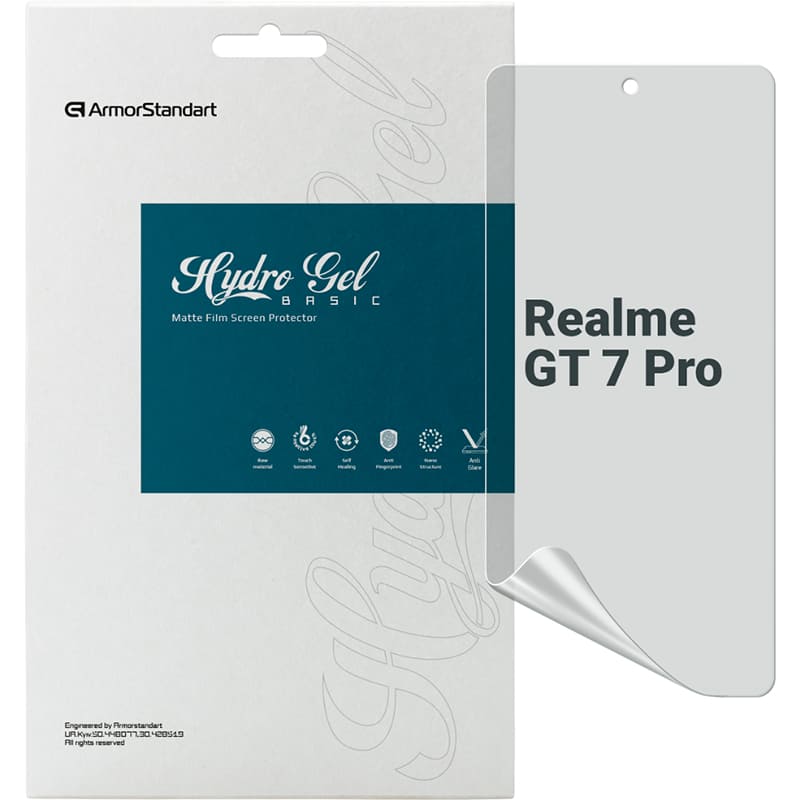 Гидрогелевая пленка ARMORSTANDART Matte для Realme GT 7 Pro (ARM83945)