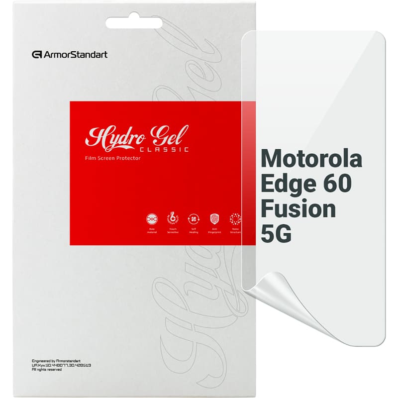 Гідрогелева плівка ARMORSTANDART для Motorola Edge 60 Fusion 5G (ARM85395) Гідрогелева плівка ARMORSTANDART для Motorola Edge 60 Fusion 5G (ARM85395)