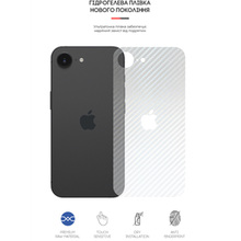 Гидрогелевая пленка ARMORSTANDART на задню панель для Apple iPhone 16e Carbone Transparent (ARM85458)