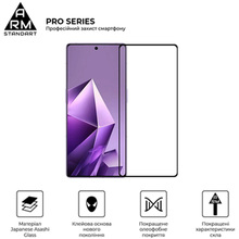 Захисне скло ARMORSTANDART Pro для Infinix Note 50 4G/Note 50 Pro 4G/Note 50 Pro Plus 5G Black (ARM84722)
