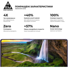 Захисне скло ARMORSTANDART Pro для Infinix Note 50 4G/Note 50 Pro 4G/Note 50 Pro Plus 5G Black (ARM84722)
