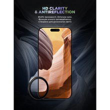 Защитное стекло ARMORSTANDART Supreme BI для камеры iPhone 16e Black (ARM84426)