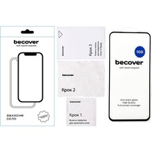 Захисне скло BECOVER 10D для Samsung Galaxy A55 5G Black (711355)