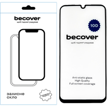 Захисне скло BECOVER 10D для Samsung Galaxy M15 5G Black (711357)
