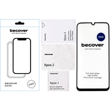 Захисне скло BECOVER 10D для Samsung Galaxy M15 5G Black (711357)