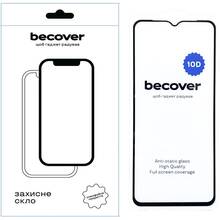 Харьков - Защитное стекло BECOVER Honor X6a 10D Black (711333)