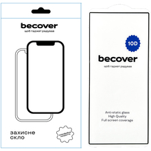 Захисне скло BECOVER 10D для Samsung Galaxy S24 Ultra Black (711362)
