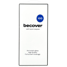 Защитное стекло BECOVER 10D для Samsung Galaxy S24 Ultra Black (711362)