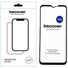 Захисне скло BECOVER 10D для Samsung Galaxy Xcover 7 Black (711363)