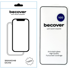 Захисне скло BECOVER 10D для Xiaomi 13T/13T Pro Black (711364)