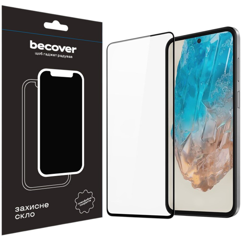 Захисне скло BECOVER для Samsung Galaxy M35 5G SM-M356 Black (711529) Сумісність за моделлю Samsung Galaxy M35