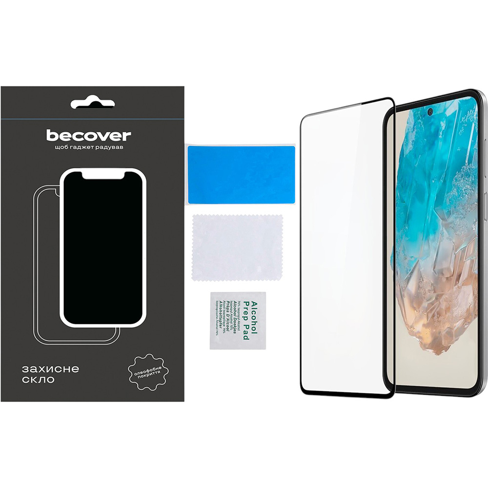 Захисне скло BECOVER для Samsung Galaxy M35 5G SM-M356 Black (711529) Тип скло