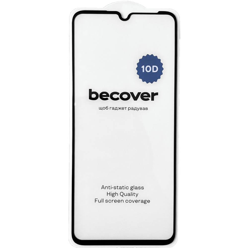 Захисне скло BECOVER Realme C51 10D Black (711343) Сумісність за моделлю Realme C51
