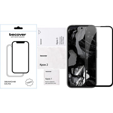 Захисне скло BECOVER для Google Pixel 8a Black (711663)