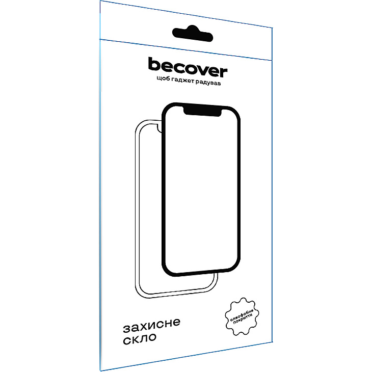Защитное стекло BECOVER для Oppo A60 Black (711666) Тип стекло