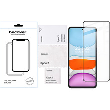Защитное стекло BECOVER для Oppo A60 Black (711666)
