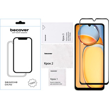 Захисне скло BECOVER для Realme C63 Black (711794)