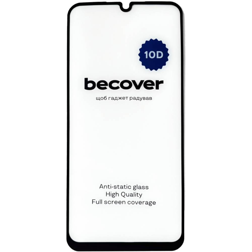 Защитное стекло BECOVER Samsung Galaxy A25 5G SM-A256 10D Black (711351) Совместимость по модели  Samsung Galaxy A25 5G