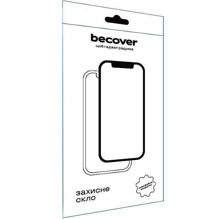 Захисне скло BECOVER Samsung Galaxy A34 5G SM-A346 10D Black (711352) Покриття глянець
