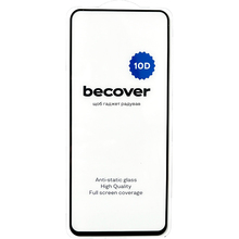 Захисне скло BECOVER 10D для Xiaomi Redmi 12 5G Black (711370)