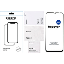 Захисне скло BECOVER 10D для Xiaomi Redmi 13C Black (711372)