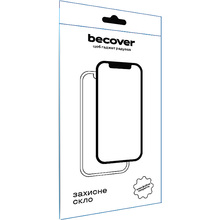 Захисне скло BECOVER для Motorola Moto G15 Black (713414)