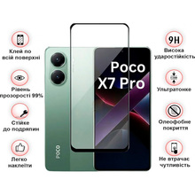 Защитное стекло BECOVER для Poco X7 Pro Black (713415)