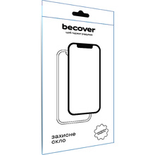 Защитное стекло BECOVER для Poco X7 Pro Black (713415)