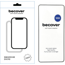 Захисне скло BECOVER для Xiaomi Redmi Note 14S 10D Black (713421)