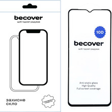 Захисне скло BECOVER ZTE Nubia Neo 5G 10D Black (711829)