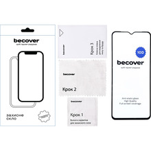 Захисне скло BECOVER ZTE Nubia Neo 5G 10D Black (711829)