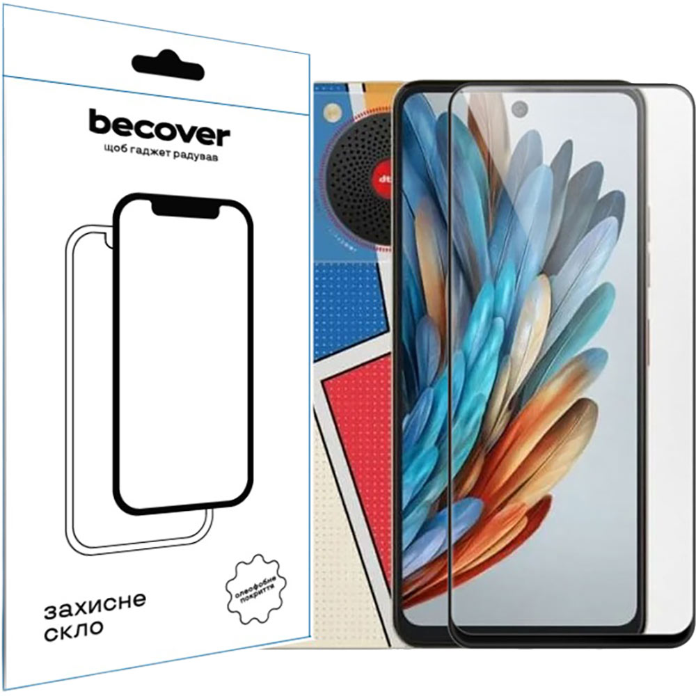 Захисне скло BECOVER ZTE Nubia Music Black (711974) Сумісність за моделлю ZTE Nubia Music