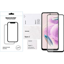 Защитное стекло BECOVER ZTE Nubia Neo 2 5G Black (711975)