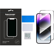 Захисне скло BECOVER для Apple iPhone 15 Pro Black (710593)