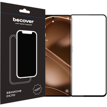 Кривой Рог - Защитное стекло BECOVER для Poco X6 Pro Black (710625)