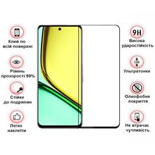 Защитное стекло BECOVER для Realme C67 Black (710633)