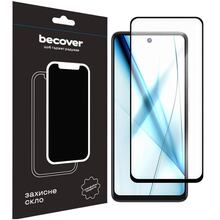 Кривой Рог - Защитное стекло BECOVER для Tecno Spark 20 Pro Black (710653)