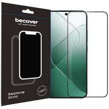 Харьков - Защитное стекло BECOVER для Xiaomi 14 5G Black (710789)