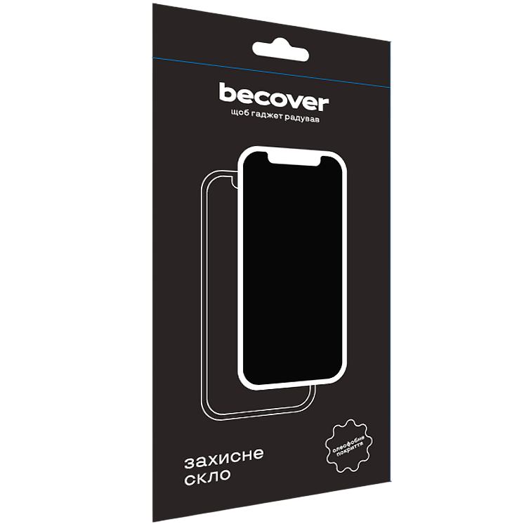 Внешний вид Защитное стекло BECOVER для Samsung Galaxy S24 Plus Black (711036)