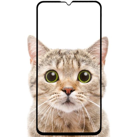 Защитное стекло BECOVER для Samsung Galaxy M15 5G Black (711044) Покрытие глянец