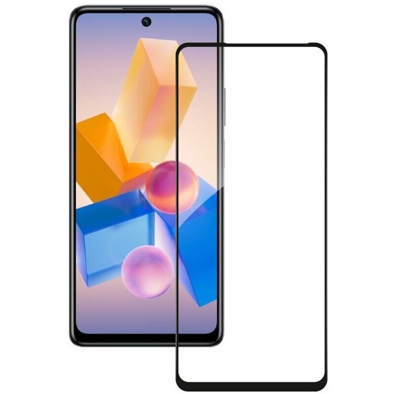 Захисне скло BECOVER для Infinix Hot 40 Pro Black (711149) Покриття глянець
