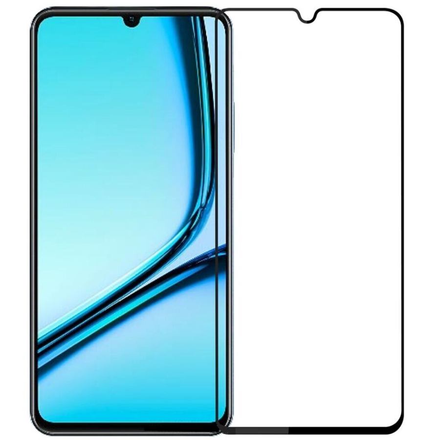 Защитное стекло BECOVER для Realme Note 50 Black (711317) Покрытие глянец